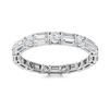 Gold & White Diamond 4 Cts Eternity Ring