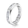 Gold & White Diamond 5.00 Cts Eternity Ring
