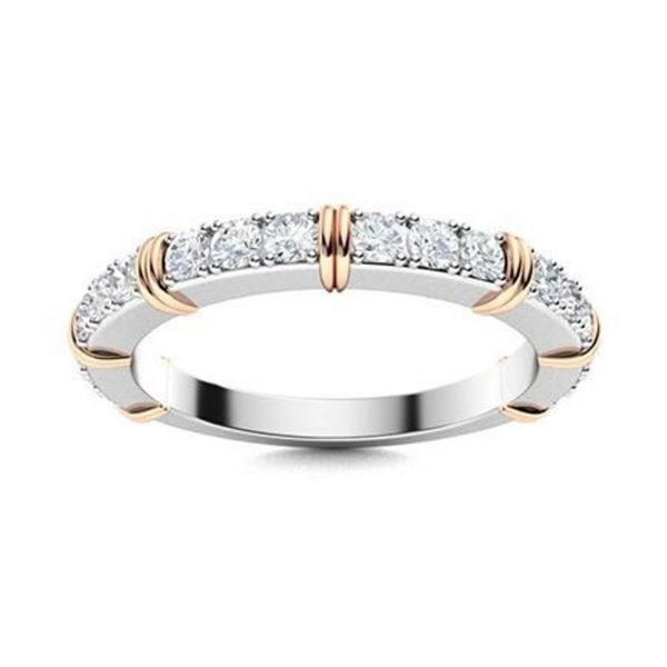 Gold & White Diamond 3.50 Cts Ring