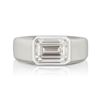 18k Gold & White Diamond 3.37 Cts Ring - E/VVS