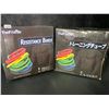 Image 1 : 2 Boxes of Resistance Bands - 5 Levels of Resistance for Workouts/Fitness - New