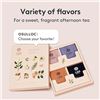 Image 5 : 1 OSULLOC Lovely Tea Gift Box Set (12 Count/4 Flavors) Premium Korean Tea Sampler Set - New