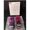 Image 2 : 1 Set of L+R Joycon Controllers for Nintendo Switch (Halloween Purple/Pink Aftermarket Design) New