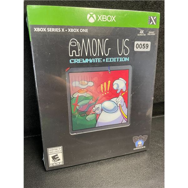 1 Among Us Crewmate Edition Video Game for Xbox Series X/Xbox One - New Sealed!