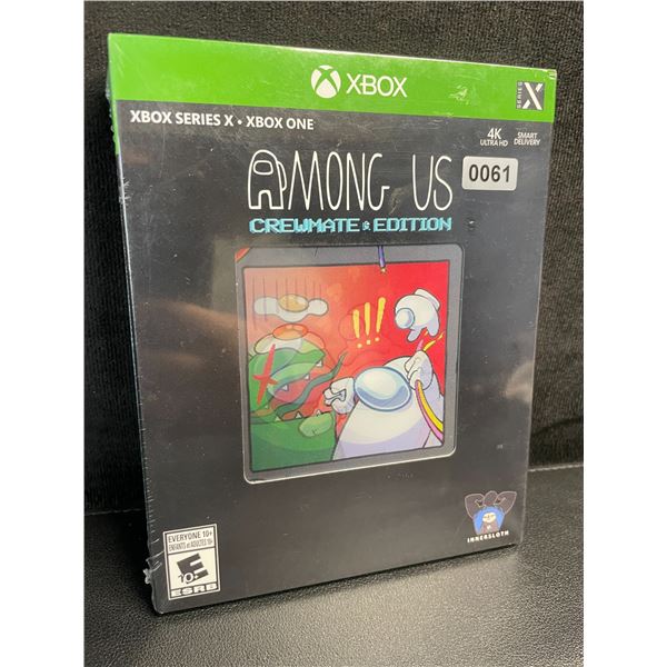 1 Among Us Crewmate Edition Video Game for Xbox Series X/Xbox One - New Sealed!