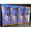 Image 1 : 4 Lansinoh Glass Feeding Bottles for Babies - 160ml - Brand New