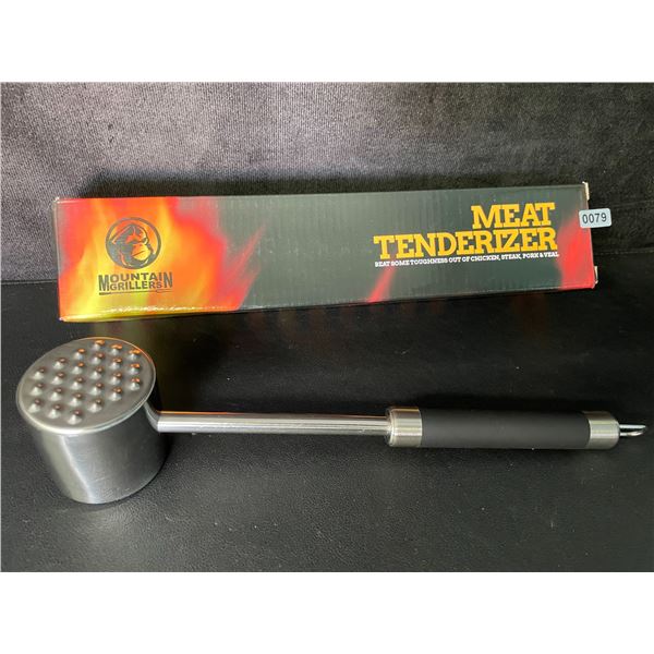 1 Mountain Grillers Heavy-Duty Meat Tenderizer/Meat Mallet Tool for Kitchen/BBQ - New