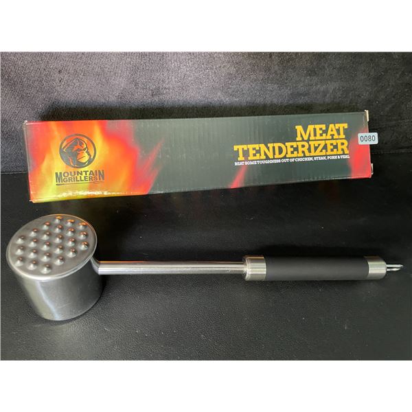 1 Mountain Grillers Heavy-Duty Meat Tenderizer/Meat Mallet Tool for Kitchen/BBQ - New
