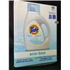Image 1 : 1 Tide Ultra Concentrated Free & Gentle Eco-Box Liquid Laundry Detergent - 3.1L/96 Loads - New