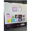 Image 2 : 1 Amped&Co. LED Poster Light Box w/ 10 Removable Posters/Art that Reflects Your Mood - New