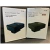 Image 1 : 2 Auto Heater Fans/Portable Car Heaters (12V) Great for Defrosting/Defogging Vehicles - New