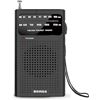 Image 1 : 1 Benss Portable Dual-Band Radio AM/FM - Pocket Radio; Great For Outdoors - New