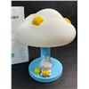 Image 2 : 1 Silicone Cloud Bedside Bunny Lamp - New
