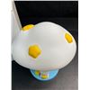 Image 3 : 1 Silicone Cloud Bedside Bunny Lamp - New