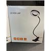 Image 2 : 2 LED Flexible Clamp-On Desk Lamps/Lights - USB-Powered - Brand New