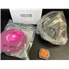 Image 3 : 1 Reusable Half-Face Respirator Mask with Filters for Protecting Against Dust/Fumes - New