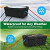 Image 3 : 1 Blumway Large Outdoor Electrical Box (12.5 x 8.5 x 5") Waterproof Extension Cover Box - New