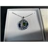 Image 3 : 1 Tree of Life Necklace for Women - 925 Sterling Silver w/ Crystal Birthstone Pendant - Brand New!