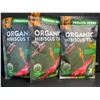 Image 1 : 3 Bags of Premium Herbs Organic Hibiscus Herbal Tea - 120 Tea Bags Each - New (Exp: 02/2026)