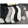 Image 2 : 6-Pairs of Pembrook Diabetic Socks (1/4 Length) Designed for People with Diabetes, Edema, etc. New