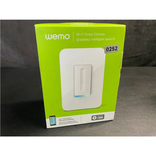 1 WEMO Wi-Fi Smart Dimmer Light Switch - New