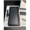 Image 2 : 1 High-Capacity 30,800mAh Solar Power Bank (Model: HX160S8) w/ Wireless Charging (15W) - New