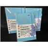 Image 1 : 3 Undated Weekly Planner Notebooks - Sky Blue - Brand New
