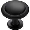 Image 1 : 10-Pack of Ravinte Cabinet Knobs/Drawer Knobs - 1-1/4" Knobs - Matte Black - New
