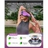 Image 5 : 1 Anruola Bluetooth Sleep Mask Headphones - Wireless Music Sleep Mask - New