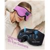 Image 8 : 1 Anruola Bluetooth Sleep Mask Headphones - Wireless Music Sleep Mask - New