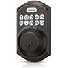 Image 1 : Teeho TE001 Keyless Entry Door Lock with Digital Keypad - Oil Rubbed Bronze Color - New