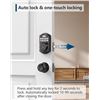Image 8 : Teeho TE001 Keyless Entry Door Lock with Digital Keypad - Oil Rubbed Bronze Color - New