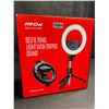 Image 1 : MPOW Selfie Ring Light with Tripod Stand and Phone Holder (Model: PA213B) - Brand New