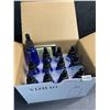 Image 2 : 12-Pack of Yizkao 30mL Blue Glass Dropper Bottles - 1oz - New