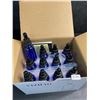 Image 2 : 12-Pack of Yizkao 30mL Blue Glass Dropper Bottles - 1oz - New