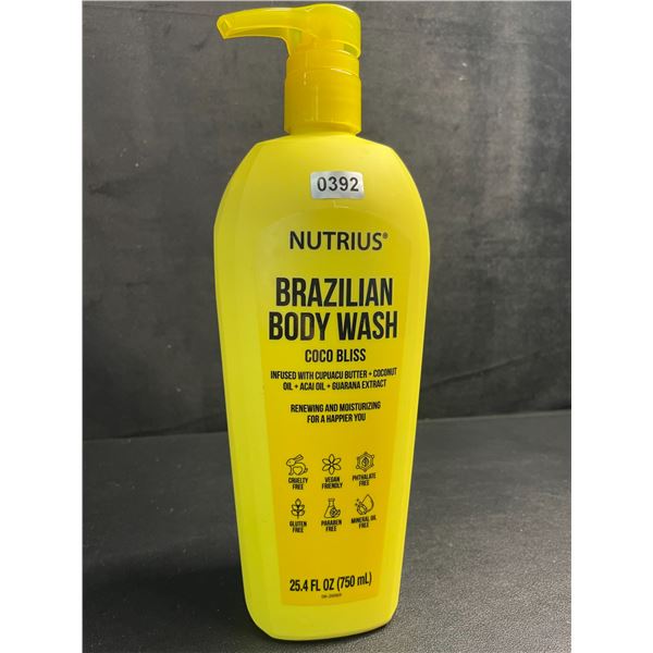 1 Nutrius Brazilian Body Wash - Coco Bliss (750ml) - New