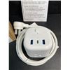 Image 3 : 1 AmazonBasics 3-Outlet Power Strip Cube with 5FT Cord - Brand New