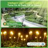 Image 4 : 4-Pack of LED Solar Garden Decorative Lights for Outdoors - Waterproof Solar Outdoor Lights - New