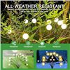 Image 6 : 4-Pack of LED Solar Garden Decorative Lights for Outdoors - Waterproof Solar Outdoor Lights - New