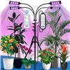 Image 9 : 1 EverlastingComfort 4-Head LED Grow Light w/ 63" Tall Tripod Stand for Indoor Plants - New!
