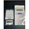 Image 3 : 2 Digital Multi-Purpose Scale Sets with Digital Humidity Monitors - Brand New