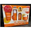 Image 1 : 1 BeautyHost VC Brighten Travel Kit - 4PC Vitamin C Skincare Kit for Brightening/Hydration; New