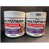 Image 1 : 2 Yuma's Dog Multivitamins - Immunity Supplement/Hip & Joint Support Soft Chews - 170pcs Each