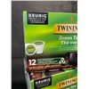 Image 2 : 2 Boxes of Twinnings London Green Tea K-Cup Keurig Pods (12 Pods Each) - New