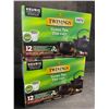 Image 1 : 2 Boxes of Twinnings London Green Tea K-Cup Keurig Pods (12 Pods Each) - New