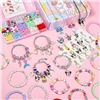 Image 6 : 1 Multiwins 1200PC Jewelry Making Kit for Girls - Bracelet/Necklace Making Supply Kit - Brand New