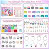 Image 7 : 1 Multiwins 1200PC Jewelry Making Kit for Girls - Bracelet/Necklace Making Supply Kit - Brand New