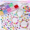 Image 5 : 1 Multiwins 1200PC Jewelry Making Kit for Girls - Bracelet/Necklace Making Supply Kit - Brand New