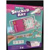 Image 2 : 1 DIY Sticker Art 480PC Toy Set - New