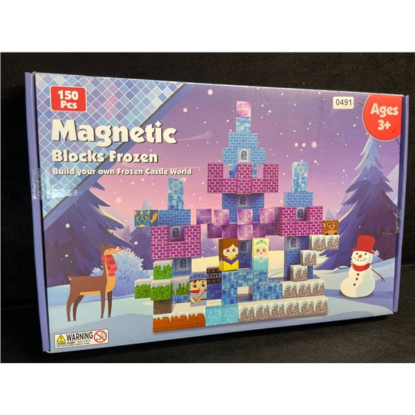 150PC Magnetic Blocks Frozen Theme Toy Block Set for Kids (Ages 3+) - New